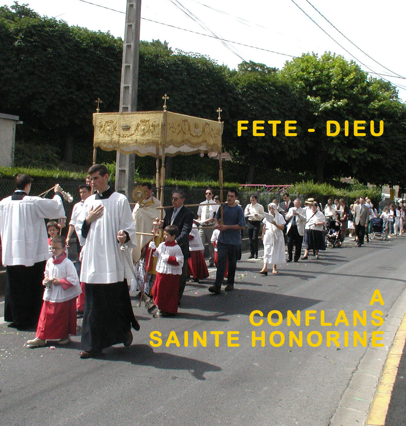 Fête-Dieu à Conflans Sainte-Honorine