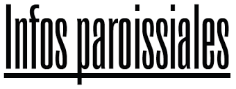 infos paroissiales